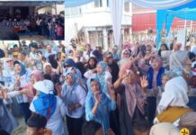 Jargon Pejuang Petani Banjir Dukungan, 4 Desa Koto Lanang Sambut Meriah Monadi-Murison Karena Dikenal Dekat Warga