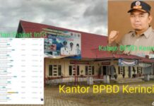 Tumpukan Paket Bencal Kerinci di Siulak Deras Mudik Disorot Beraroma Politik Pilkada Kaban BPBD