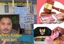 Aneh! Sarat Korupsi Pengelolaan DD Koto Aro di Kerinci Makin Menggila, Inspektorat Tutup Mata