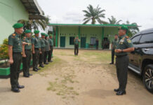 Kunjungan Kerja dan Silaturahmi Danrem 042/Gapu ke Denhubrem