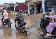 Warga Nipah Panjang Keluhkan Kerusakan Jalan yang Semakin Memprihatinkan