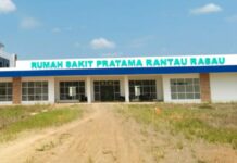 Kerusakaan Bangunan RS Pratama Rantau Rasau, Pihak Rekanan Diminta Bertanggung Jawab