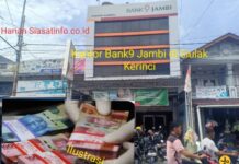 Heboh!! Santer Kabar Tabungan Rp.5,8 M di Bank 9 Jambi Cabang Kerinci Diduga Milik Eks Bupati Kerinci Raib Dibawa Kabur Pemilik Rekening