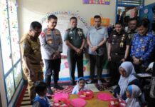 Danrem 042/Garuda Putih Brigjen TNI Heri Purwanto, S.E.,M.Sc., Hadiri Lounching Program Makan Bergizi