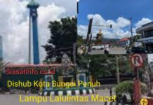 Lampu Lalin Kota Sungai Penuh Mandek, Kinerja Dishub Lamban, Wako Alpin Diminta Bertindak