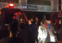 Kebakaran di Gang Sempit Toko Mas Agus Salim, Damkar Sungai Penuh Kerahkan Mobil Damkar