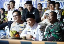 Jelang Hari Raya Idul Fitri 1446 H, Danrem 042/Gapu Ikuti Vicon Pengecekan Situasi Kamtibmas