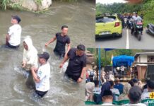 Bupati Monadi Panen Perdana Ikan Semah Lubuk Larangan Sungai Sandar Pungut Tengah Kerinci