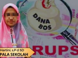 Diduga Oknum Kepsek SDN 104 Rantau Panjang Tabir Mark Up Realisasi Dana BOS 2024