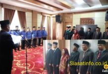 Alfin Wako Sungai Penuh Lantik 6 Pejabat, Lalu Pemkab Kerinci Kapan Nyusul.?