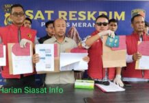 Tempuh 5 Jam Jalan Kaki, Satreskrim Polres Merangin Berhasil Bekuk Pelaku Pencurian di Lembah Masurai