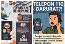 Tinggal Pencet!! Polres Kerinci Himbau Masyarakat Hubungi Layanan Darurat 110
