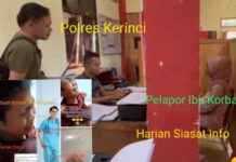 Buntut Malpraktek Sunat Laser Berujung Petaka, Ibu Korban Lapor ke Polres Kerinci