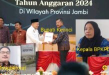 Hebat! Ini Faktanya Pemkab Kerinci Diterima Bupati Monadi Raih Opini WTP BPK RI Jambi