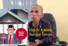 Kucuran Rp.223 Juta Jalan Usaha Tani Dinilai Warga Sarat Korupsi, APH Diminta Periksa Kades Helmi