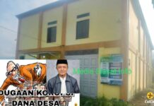 Sarat Korupsi, Rp 575 Juta Biaya Proyek Gedung Desa Hamparan Pugu Lilit Kades Eka