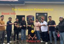 Mau Kabur ke Dumai, Pelaku Cabul Anak Bawah Umur Asal Mukai Hilir Ditangkap Satreskrim Polres Kerinci