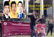 Aksi Demo di KPK RI Tuntut 10 Dewan Kerinci Terlibat Korupsi Proyek Pokir PJU Diperiksa