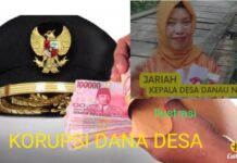 Realisasi DD Terindikasi Mark Up dan Fiktif, Jariah Kades Danau Nalo Tantan Berdalih Telah Diperiksa Inspektorat