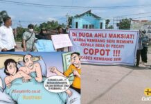 Kades Asusila, Pelecehan dan Gauli Isteri Orang Didemo di Kantor Bupati