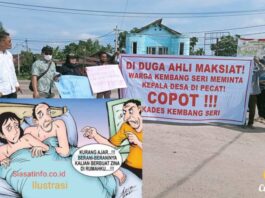 Kades Asusila, Pelecehan dan Gauli Isteri Orang Didemo di Kantor Bupati