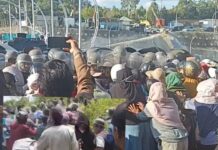 Kompensasi Belum Kelar, Demo PLTA Kerinci Ricuh, Tembakan Gas Air Mata Warnai Aksi