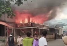 Satu Rumah Permanen di Padang Jantung Kerinci Ludes Dilalap Api