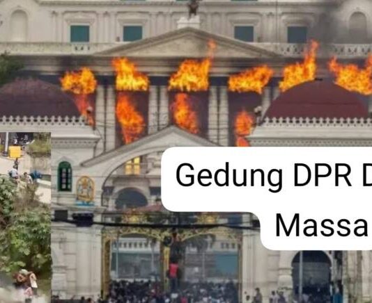 Rusuh Demo di Neval, Presiden dan Perdana Menteri Mundur, Gedung DPR Dibakar Massa