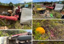 Diduga Rem Blong, Lakalantas Mobil PLN Jalur Dua Bukit Tengah Saat CFD Nyaris Telan Korban Jiwa