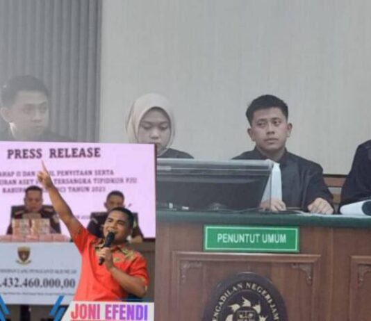 Sidang Korupsi PJU Dishub Kerinci, Dari 12 DPRD Joni Efendi dan Boy Edwar Penerima Aliran Dana Terbesar