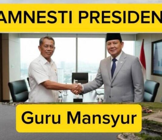 Surat Terbuka Guru Divonis 5 Tahun Penjara Minta Amnesti ke Presiden Prabowo Subianto