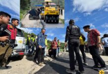 Bupati Kerinci dan Anggota DPR RI Cek Pengaspalan Mega Proyek Rp 28,3 M Dikerjakan PT Air Tenang