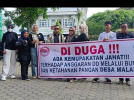 Bumdes dan Ketahanan Pangan Desa Malapari dilaporkan LSM di Kejari Batanghari