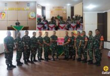 Jelang New Year 2026, Dandim 0416 Bungo Tebo Bagi Bingkisan Untuk Prajurit Rayakan Natal 2025