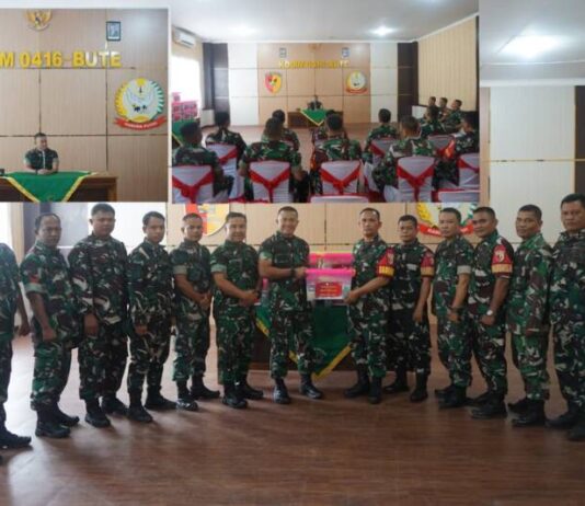 Jelang New Year 2026, Dandim 0416 Bungo Tebo Bagi Bingkisan Untuk Prajurit Rayakan Natal 2025