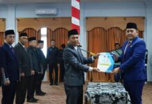 Bupati Merangin H M Syukur Lantik 8 Orang Pejabat Eselon II