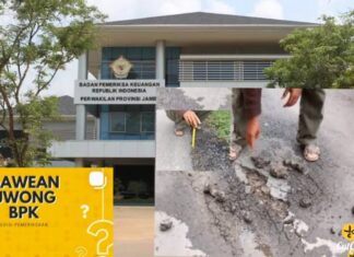 Sarat Kecurangan, BPK Jambi Diminta Aktivis dan Warga Periksa Aspal Hotmix Mukai Tinggi