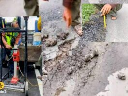 Buntut Proyek Aspal Hotmix Rusak Usai Dikerjakan CV ABK, Publik Tantang BPK RI Jambi Turun Lokasi