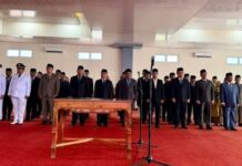 Bupati Monadi Lantik 39 Pejabat Struktural Pemkab Kerinci