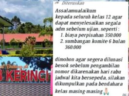 Bongkar Maraknya Modus Pungli SMAN 4, Kapolres Kerinci Diminta Turun Tangan