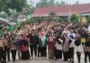 Bupati M. Syukur Disambut Meriah Ratusan Pelajar di SD Negeri 253 Bangko