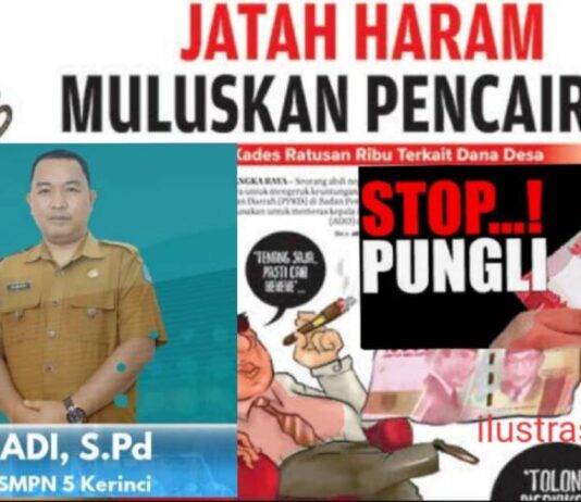 Usai Heboh Guru Sertifikasi Dipungli Ratusan Ribu, Kepsek SMPN 5 Kerinci Bertameng Surat Pernyataan
