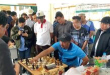 Bupati Kerinci Buka Turnamen Catur Bulanan Non Master Se Provinsi Jambi