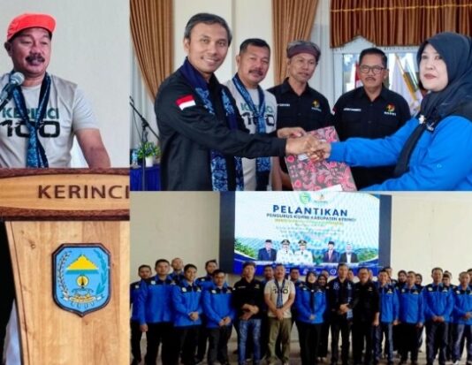 Bupati Monadi Lantik Pengurus KORMI Kerinci Periode 2026 – 2031