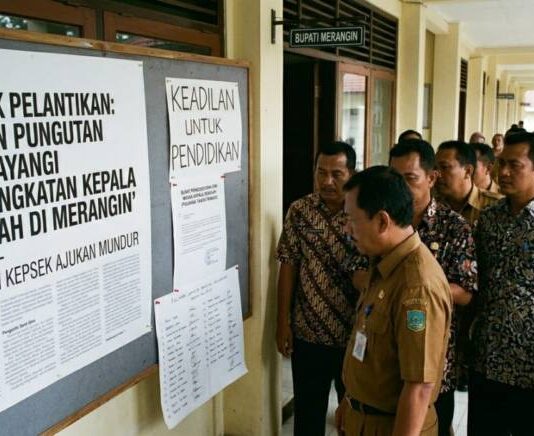 Mencuat!! Aroma Pungli Bayangi Pelantikan 237 Kepsek SD di Dikbud Merangin, Puluhan Kepsek Ajukan Mundur