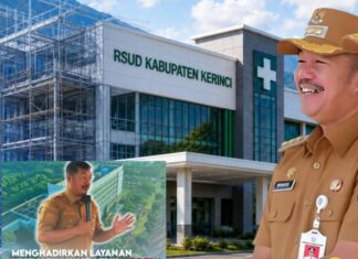 Tender Proyek RSUD Kerinci Bukit Tengah Rp137,5 M Sudah Kelar, PT PP Urban Segera Kerja