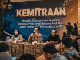 Jaga Sinergitas, Kapolda Jambi Apresiasi Insan Pers Sebagai Mitra Strategis Kepolisian