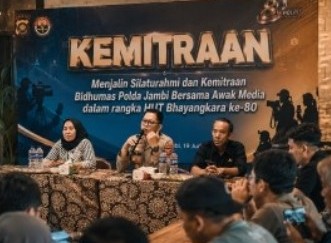 Jaga Sinergitas, Kapolda Jambi Apresiasi Insan Pers Sebagai Mitra Strategis Kepolisian