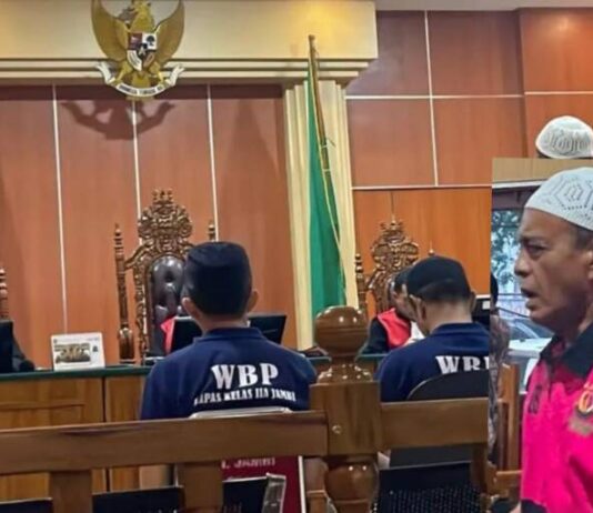 Hakim Tipikor Jambi Vonis Sumino Eks Kades Batang Merangin Kerinci 2,5 Tahun Penjara