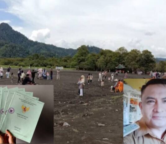 Belum Usai Pungli Sertifikat,Terungkap Tanah Kas Desa Dikuasi Kades Herman